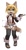Size: 2160x4096 | Tagged: suggestive, artist:kuroisumi, canid, fox, mammal, anthro, boy, cub, male, plantigrade, slender, solo boy, solo cub, solo male, young, blonde hair, briefs, clothing, fingers, fur, green eyes, hair, kemono, kemoshota, looking at you, skimpy outfit, solo, stockings, suit, suspenders, tan fur, underwear, vest, waiter