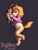 Size: 720x960 | Tagged: suggestive, artist:itsy mitsy, oc:sugar rayne, oc:waketab, canid, dog, mammal, anthro, cub, cubs only, female, females only, girl, plantigrade, solo cub, solo female, young, series:the raynes, 3 toes, 5 fingers, barefoot, black nose, bottomless, brown body, brown fur, brown hair, brown tail, closed eyes, clothing, clothing down, eyelashes, eyes closed, feet, fingers, flat breasts, from above, fur, hair, high-angle view, hiked up shirt, hug, hugging object, hugging plushie, long hair, long sleeves, lying, navel, nudity, on side, panties, panties around ankles, panties down, pink clothing, pink panties, pink shirt, pink tongue, pink underwear, plushie, shirt, sleeping, snout, solo, tail, teeth, text, thumb suck, toes, tongue, topwear, underwear, underwear down, white body, white fur
