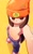 Size: 1235x2000 | Tagged: safe, artist:whitill, parappa, canid, dog, mammal, anthro, boy, cub, cubs only, male, males only, solo cub, solo male, young, parappa the rapper, beanie, belly tuft, blushing, bottomwear, brown ears, brown tail, clothing, denim clothing, finger in waistband, footwear, fur, hand on hip, hat, headwear, high-angle view, jeans, looking at you, navel, orange clothing, orange hat, pants, posing, red clothing, red shoes, selfie, shoes, sneakers, solo, suggestive pose, tail, tan body, tan fur, topless, tuft, underwear peek