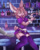 Size: 600x750 | Tagged: safe, artist:hazelbun, oc:hazel bun, lagomorph, mammal, rabbit, boy, boy focus, male, young, alcohol, butt slap, clothing, drink, garter belt, green eyes, serving tray, skimpy outfit, solo focus, stockings, stumbling, surprised, waiter