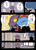 Size: 920x1270 | Tagged: safe, artist:warito moeru, oc:kageyama, oc:mizutani, dragon, furred dragon, lizard, mythological creature, reptile, anthro, male, males only, teen, teens only, young, young only, arm around shoulders, close-up, comic, dialogue, duo, embarrassed, empty eyes, front view, fur, hallway, japanese text, misunderstanding, nervous, nervous sweat, school, school uniform, speech bubble, toothy grin, translation in description, verbal encouragement, walking