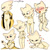 Size: 2150x2150 | Tagged: suggestive, artist:lea stellaria, yi (nine sols), felid, feline, mammal, solarian, anthro, anthros only, cub, cubs only, male, males only, solo anthro, solo cub, solo male, young, young only, gold bikini meme, nine sols, adjusting clothing, bedroom eyes, bikini, black nose, blushing, blushing at you, bodily fluids, bulge, butt, clothing, covering self, embarrassed, eyebrows, fang, fingers, flat breasts, front view, fur, hearts around head, leaning back, legs together, looking at you, looking away, meme, mouthless, multiple poses, navel, nervous, nervous sweat, nudity, on side, one leg up, open clothing, open mouth, open robe, opening clothes, posing, rear view, robe, seductive look, side-tie bikini, sitting, solo, standing, steamy breath, string bikini, sweat, swimwear, teeth, tongue, two-piece swimsuit, wardrobe malfunction, white body, white fur, wide eyed